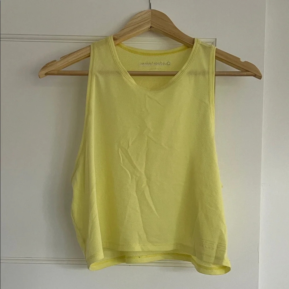 Outdoor Voices Yellow Tank Top - Picture 1 of 3